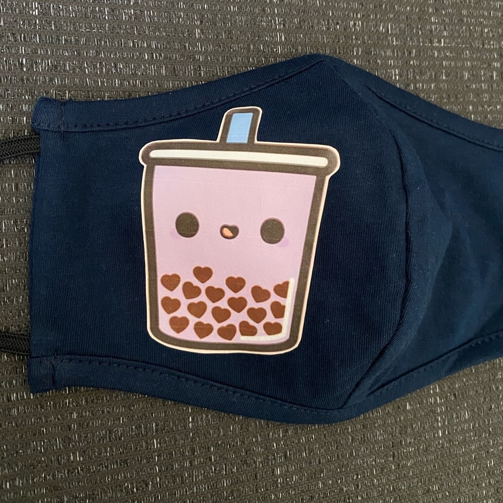 NWOT Boba Face Mask Cover